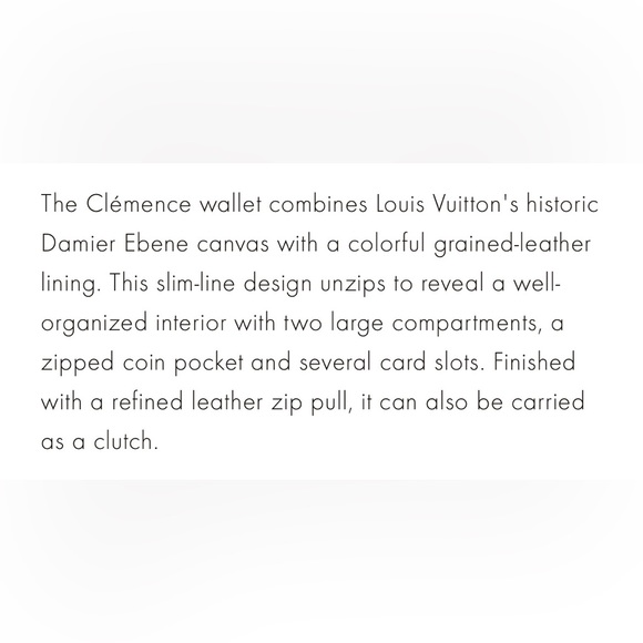Louis Vuitton CLÉMENCE WALLET - Picture 6 of 6